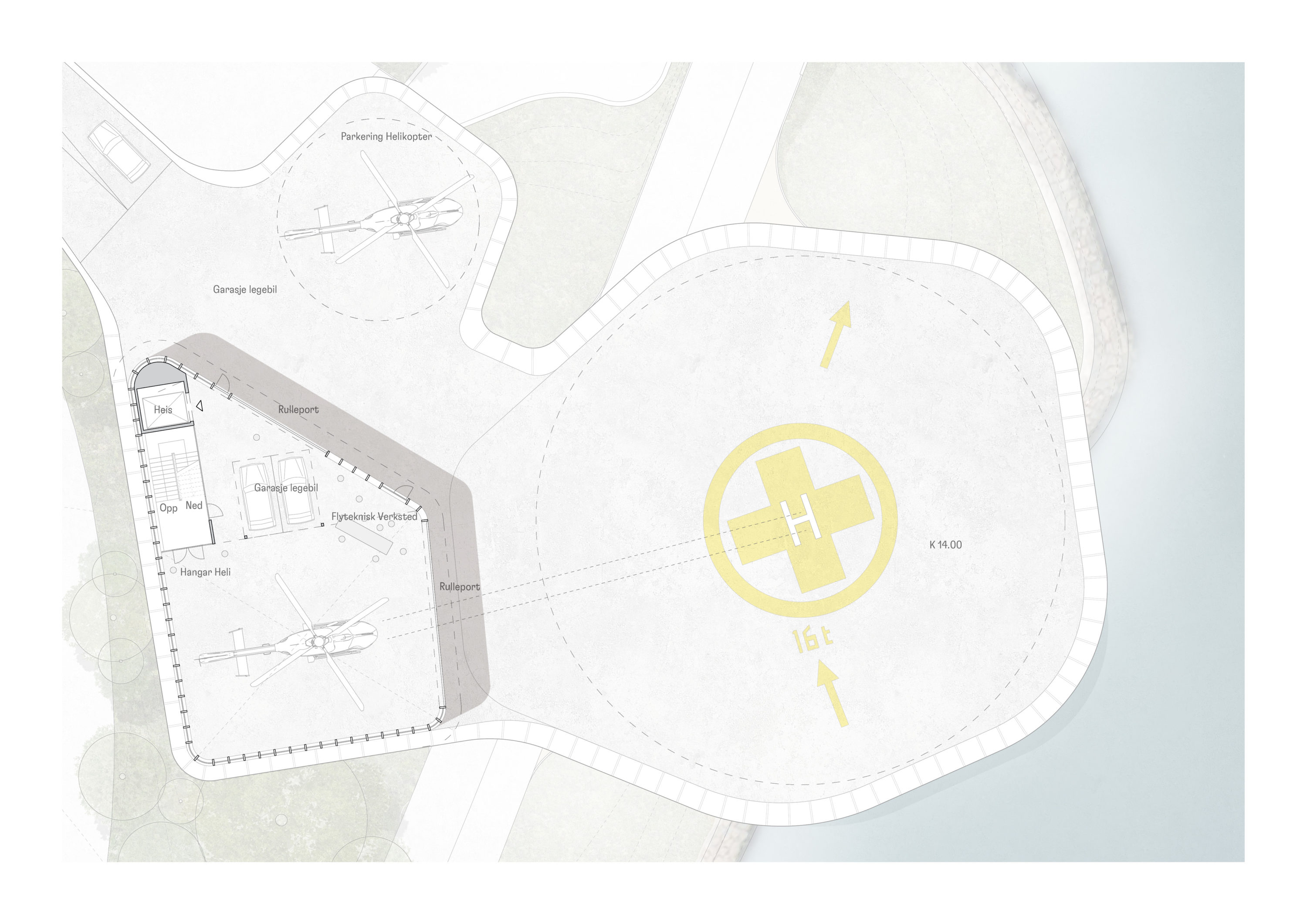 Helicopter base