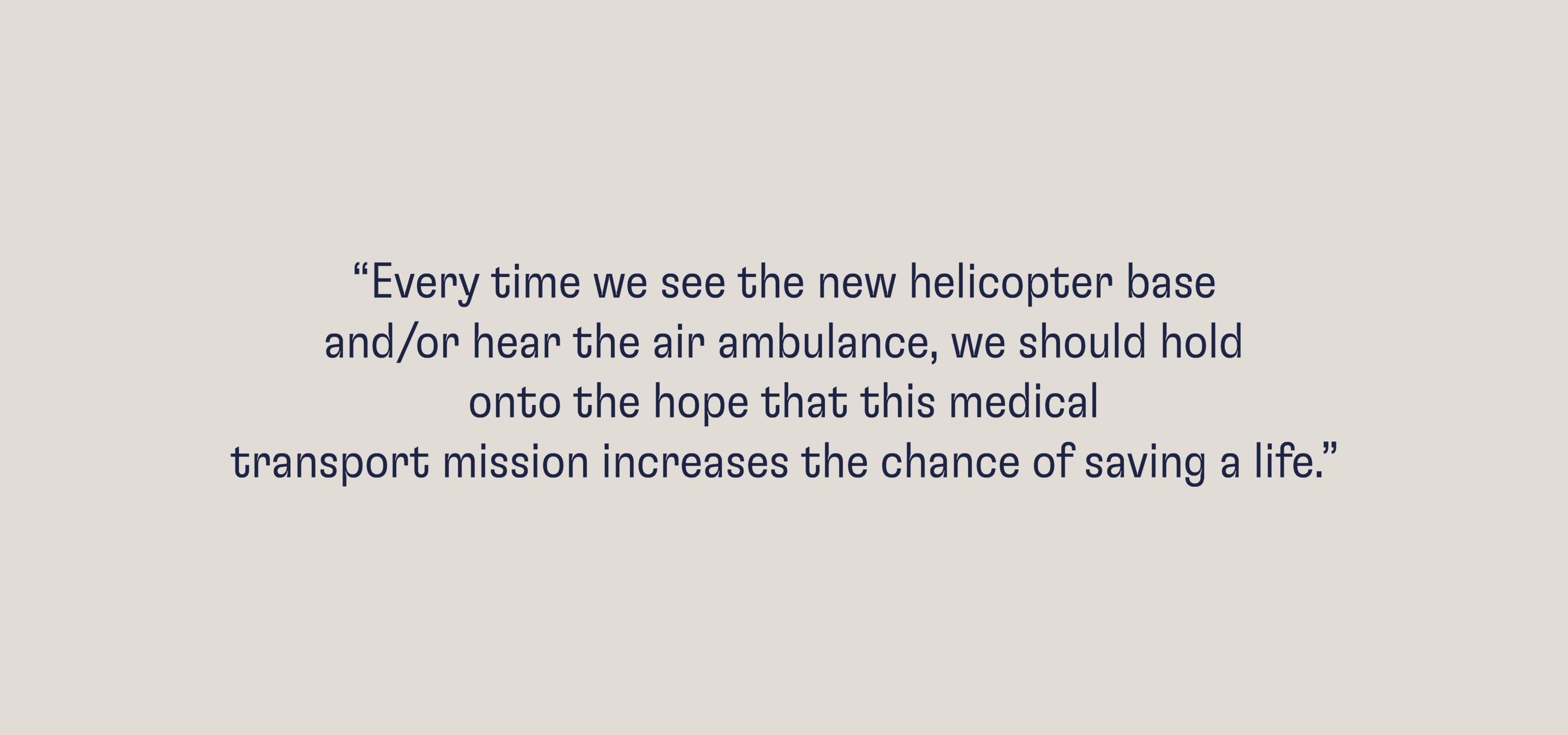 Helicopter base