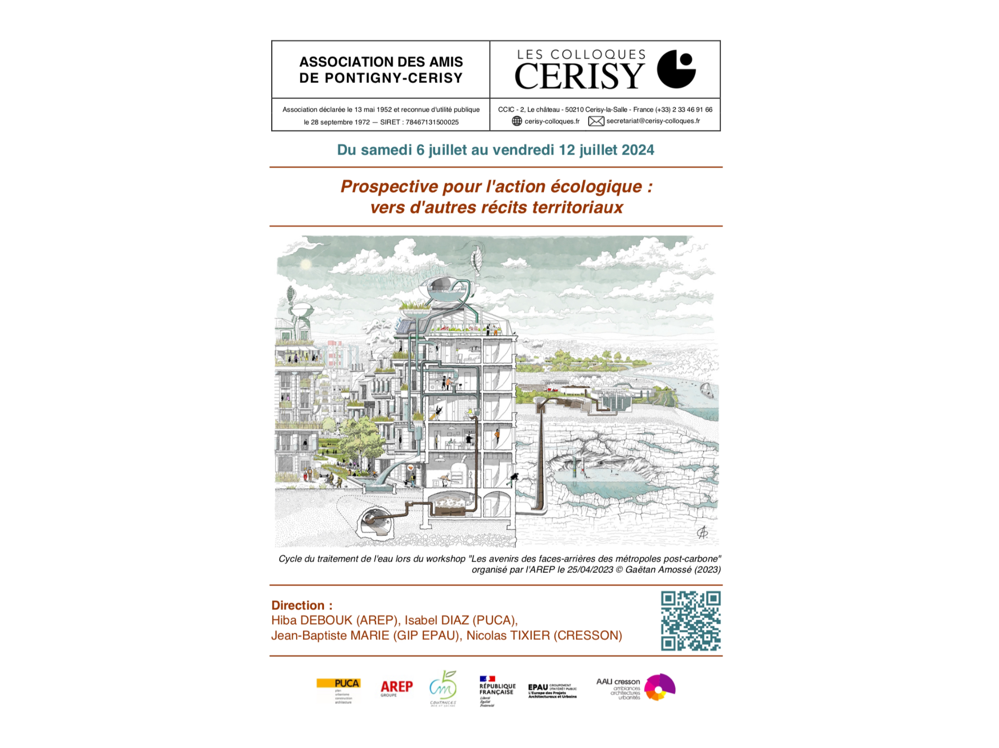 Greymatter at Les Colloques de Cerisy