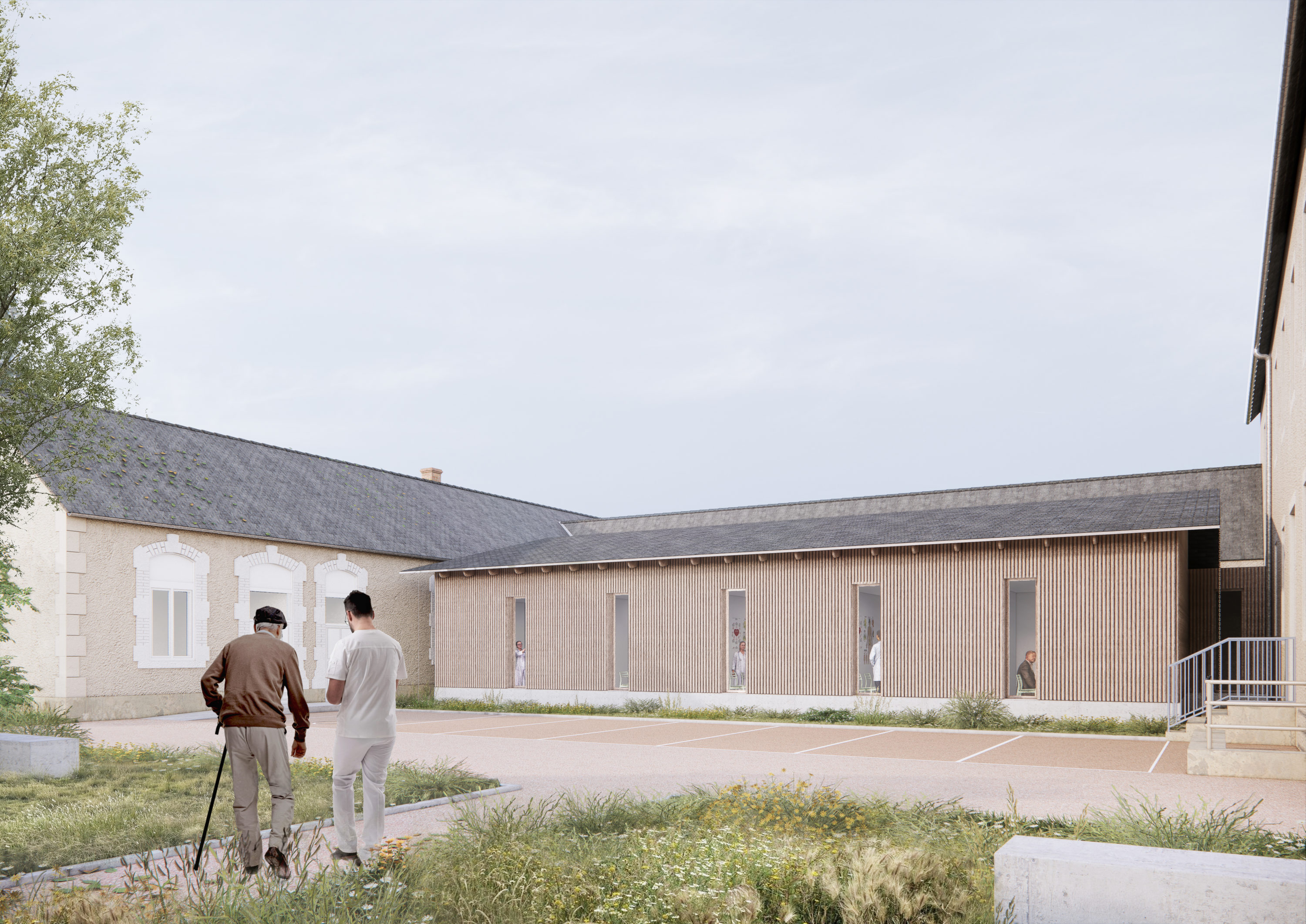 Extension of the Luzy Health Center